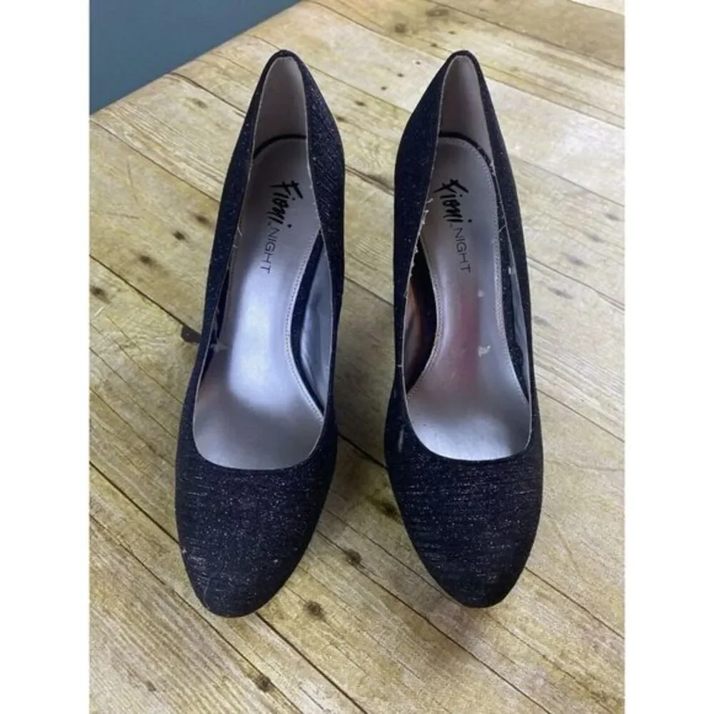 Fioni Night Sparkle Platform Pump 4